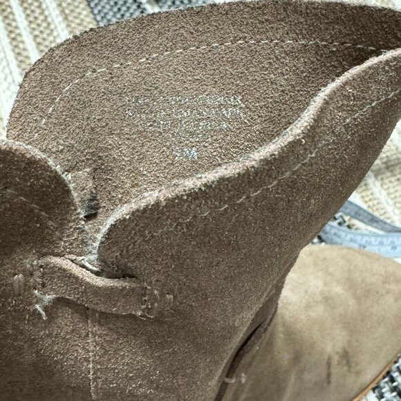 Splendid Women's Western Boots Pull On Mid Calf Suede Comfort Tan Size 9 - Picture 15 of 16